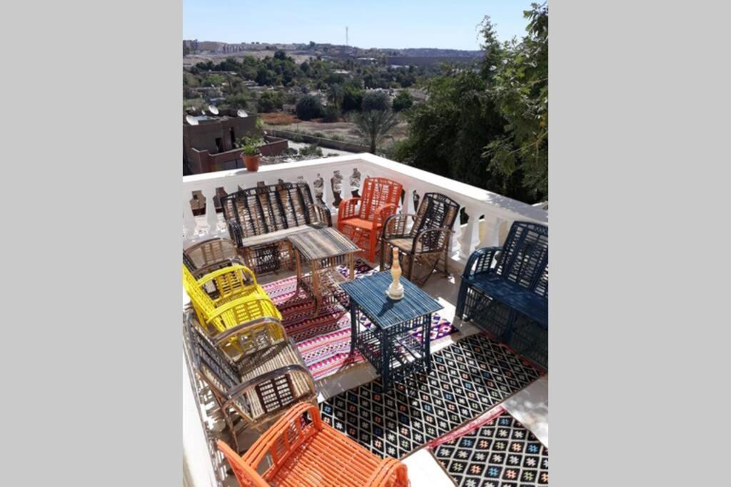 Private House With Garden And Terrace In Aswan Villa Eksteriør billede