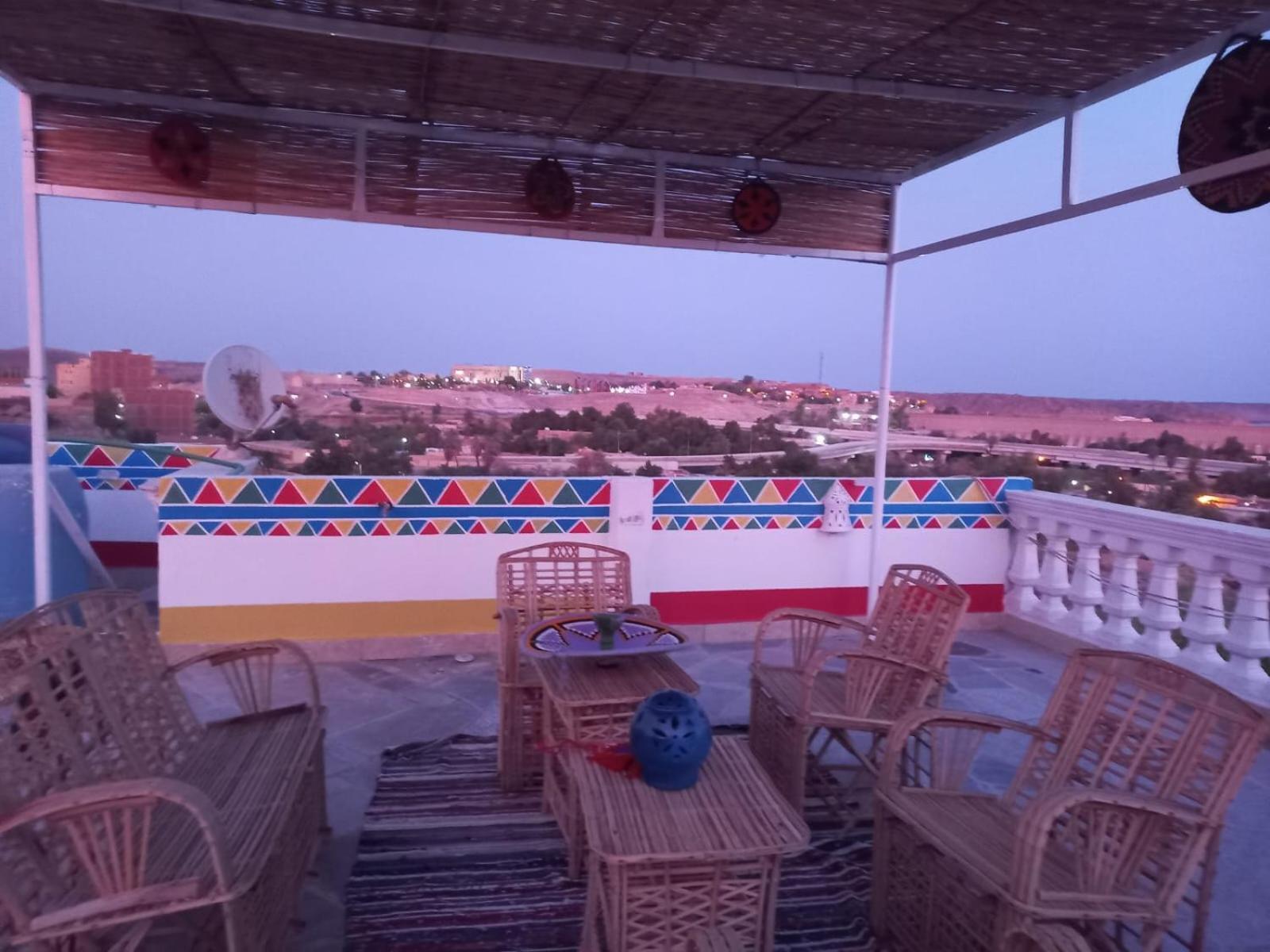 Private House With Garden And Terrace In Aswan Villa Eksteriør billede