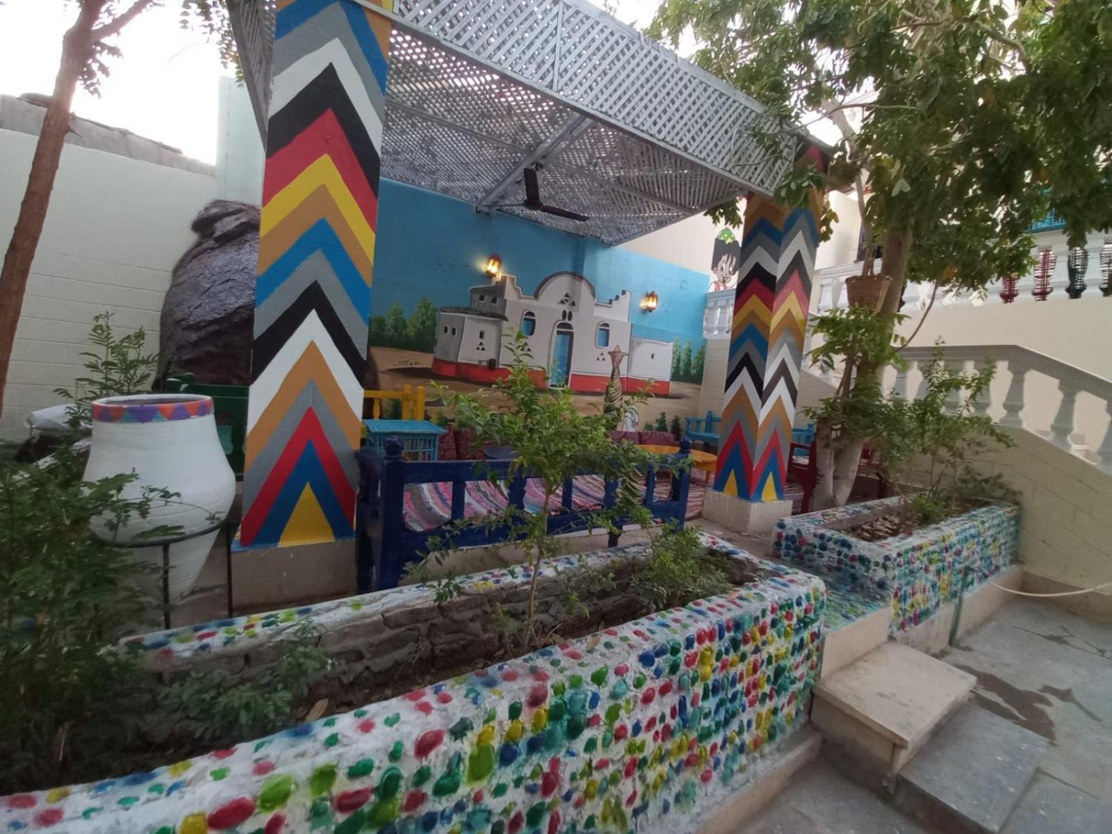 Private House With Garden And Terrace In Aswan Villa Eksteriør billede